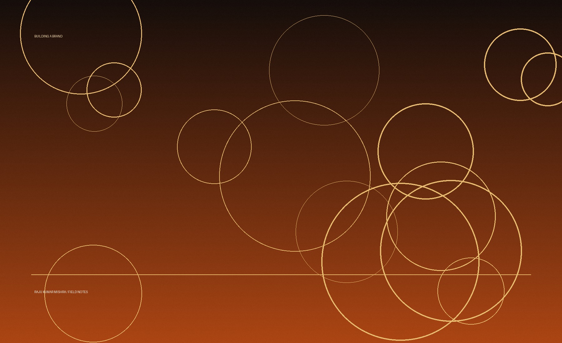 What building a brand from zero really demands